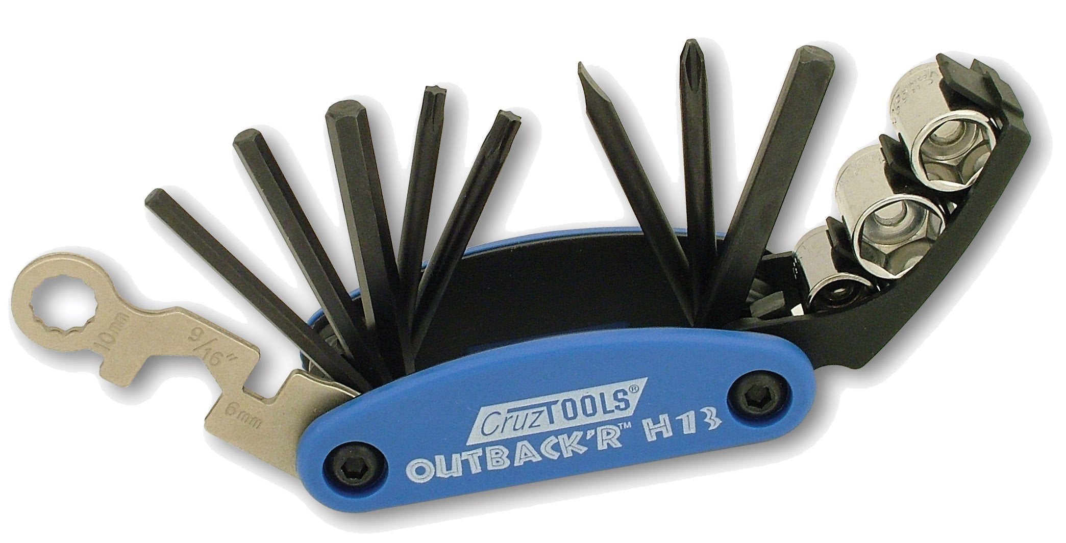 Outbackr Cruztools H13 Tool Set OH13 , Black