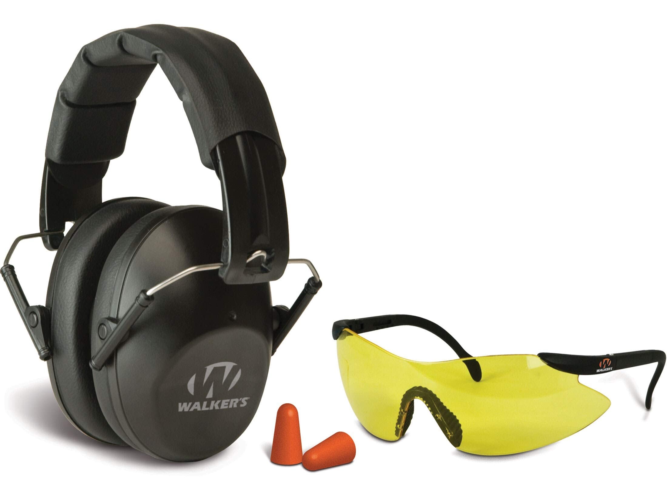 Walker's Low Profile Pro Folding Muff Kit, Black, Left/Right, One Size