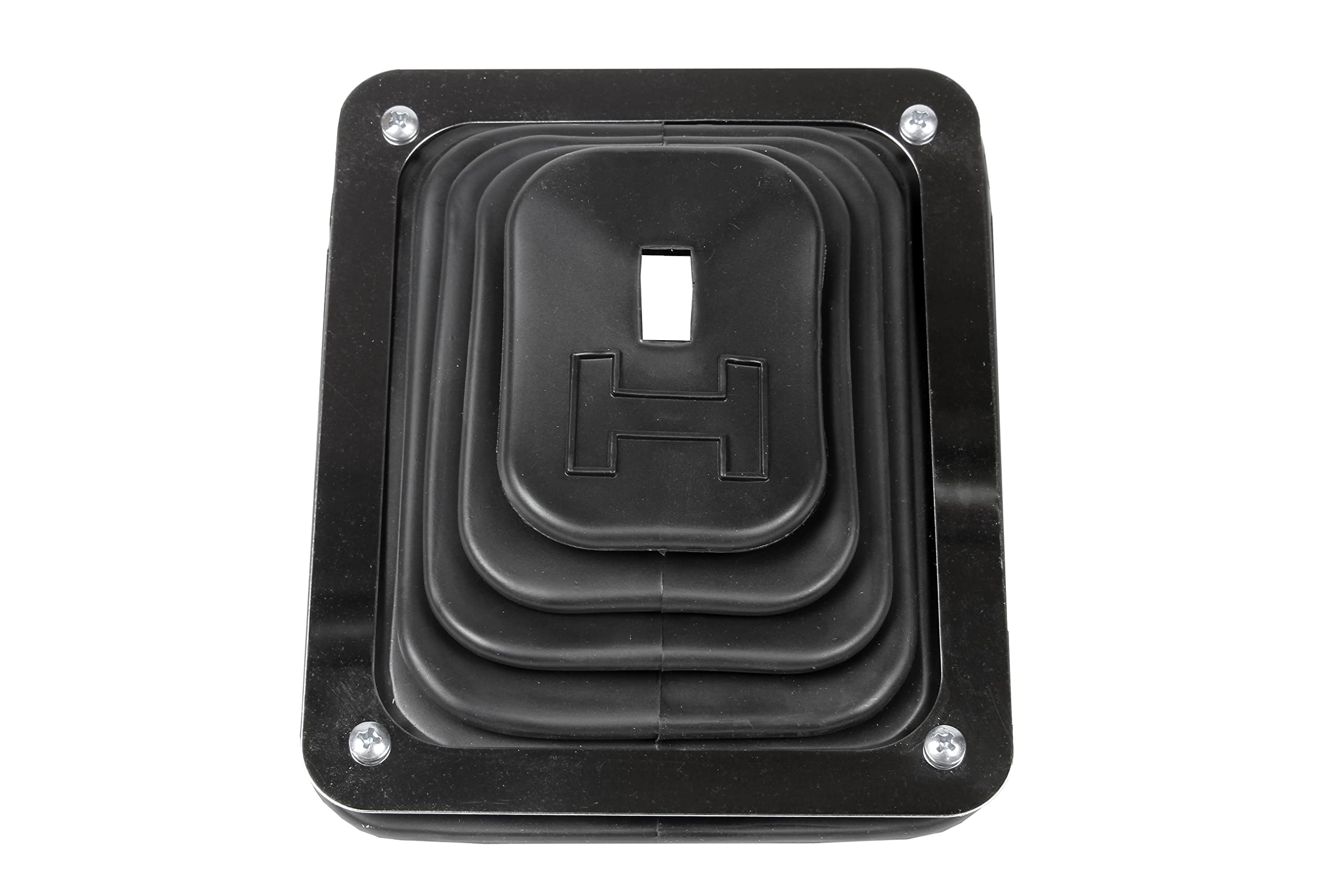 Hurst B-4 1144580 Shifter Boot and Plate Kit, Black