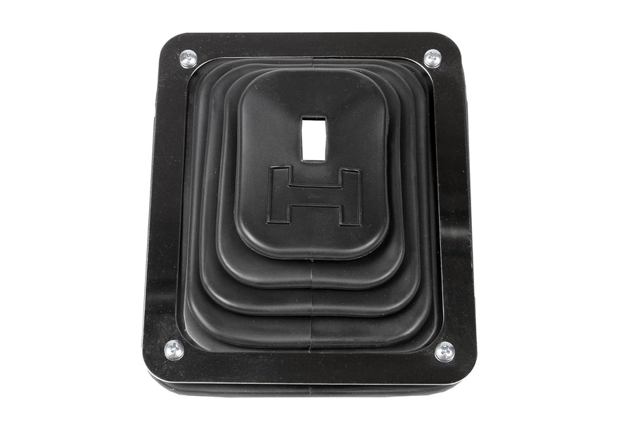 Hurst B-4 1144580 Shifter Boot and Plate Kit, Black