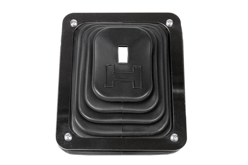 Hurst B-4 1144580 Shifter Boot and Plate Kit, Black