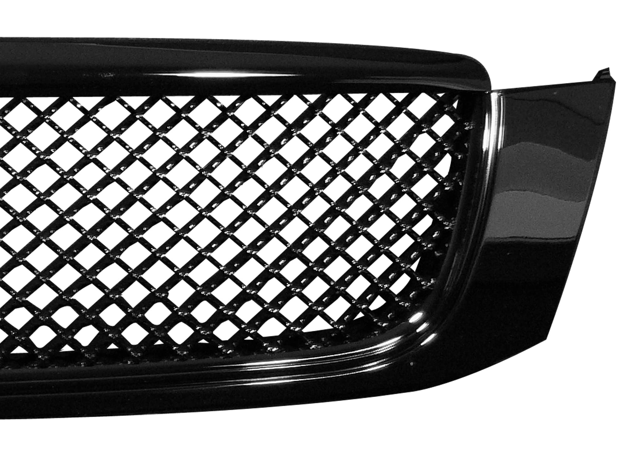 7146839 Armordillo USA Mesh Grille Fits 2000-2005 Cadillac Deville-Gloss Black
