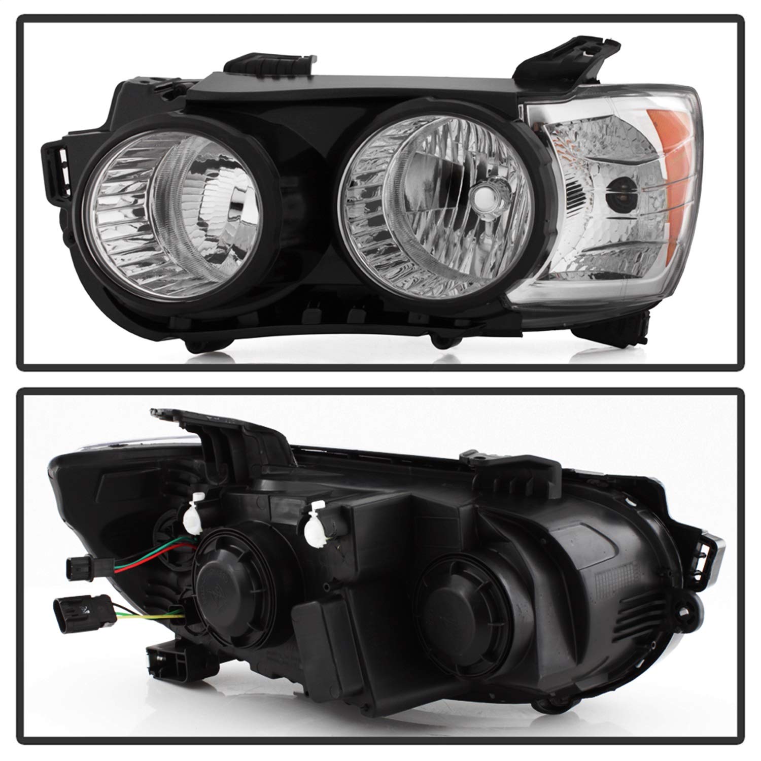 OE Style Xtune Halogen Headlight (HD-JH-CSON12-BK-L) (POE)