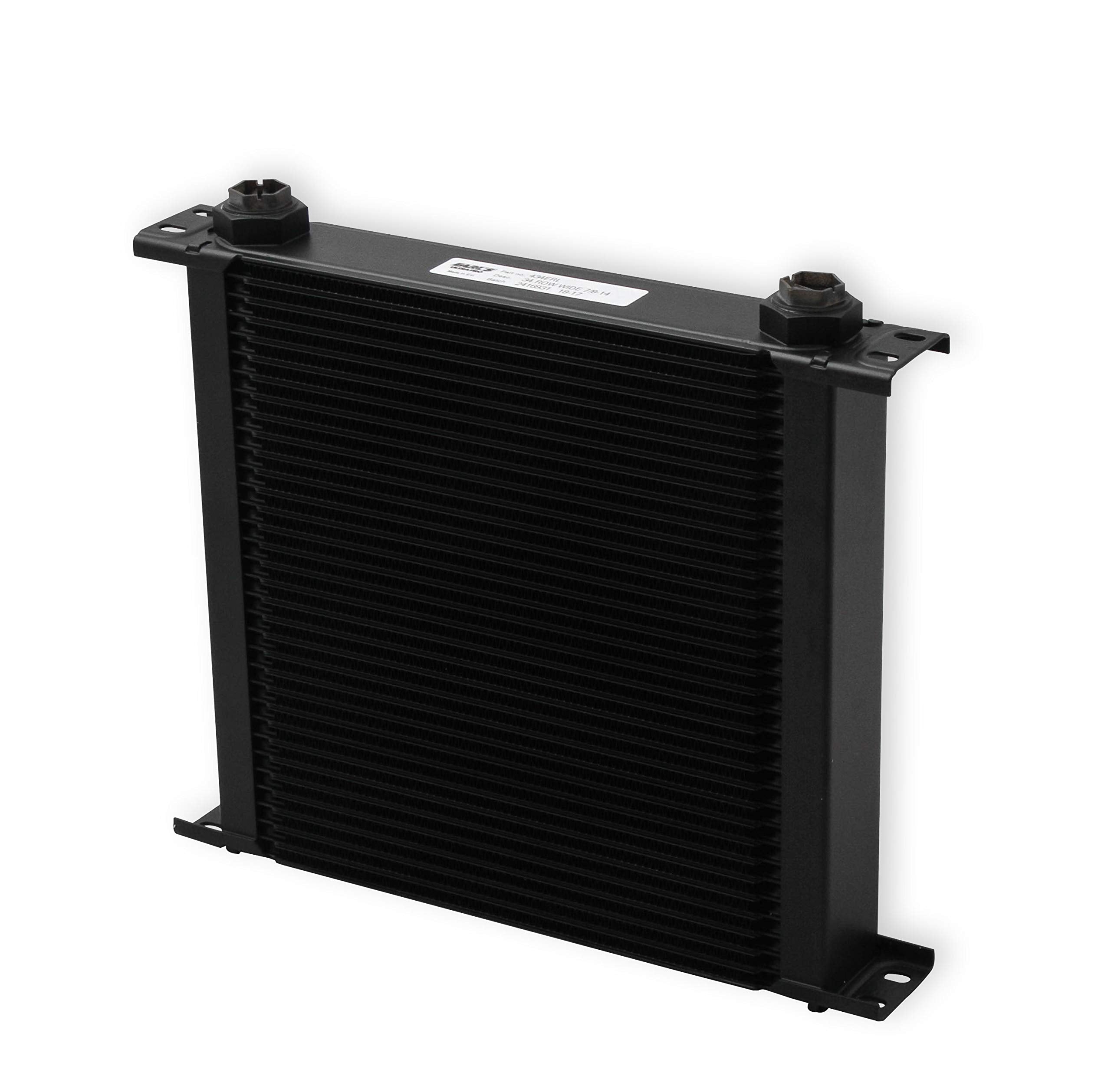 UltraPro Earl's 434ERL Oil Cooler - Black - 34 Rows - Wide Cooler - 10 O-Ring Boss Female Ports
