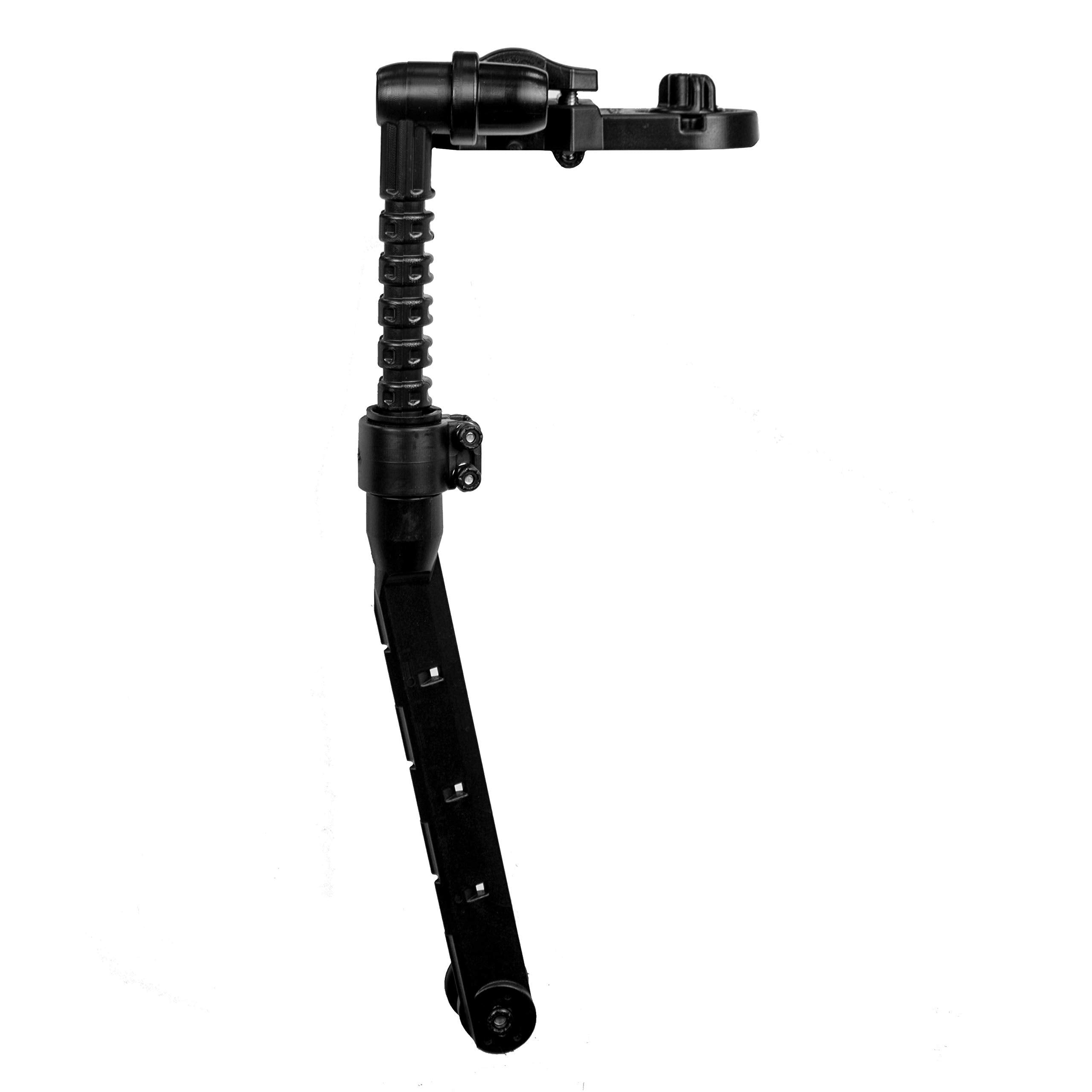 Switchblade YakAttack Transducer Mount | Track Mount Fish Finder Arm for Kayaks | 25.75" Adjustable Deployment Arm | Low Profile & Hydrodynamic | Built for Saltwater Use | Made in USA