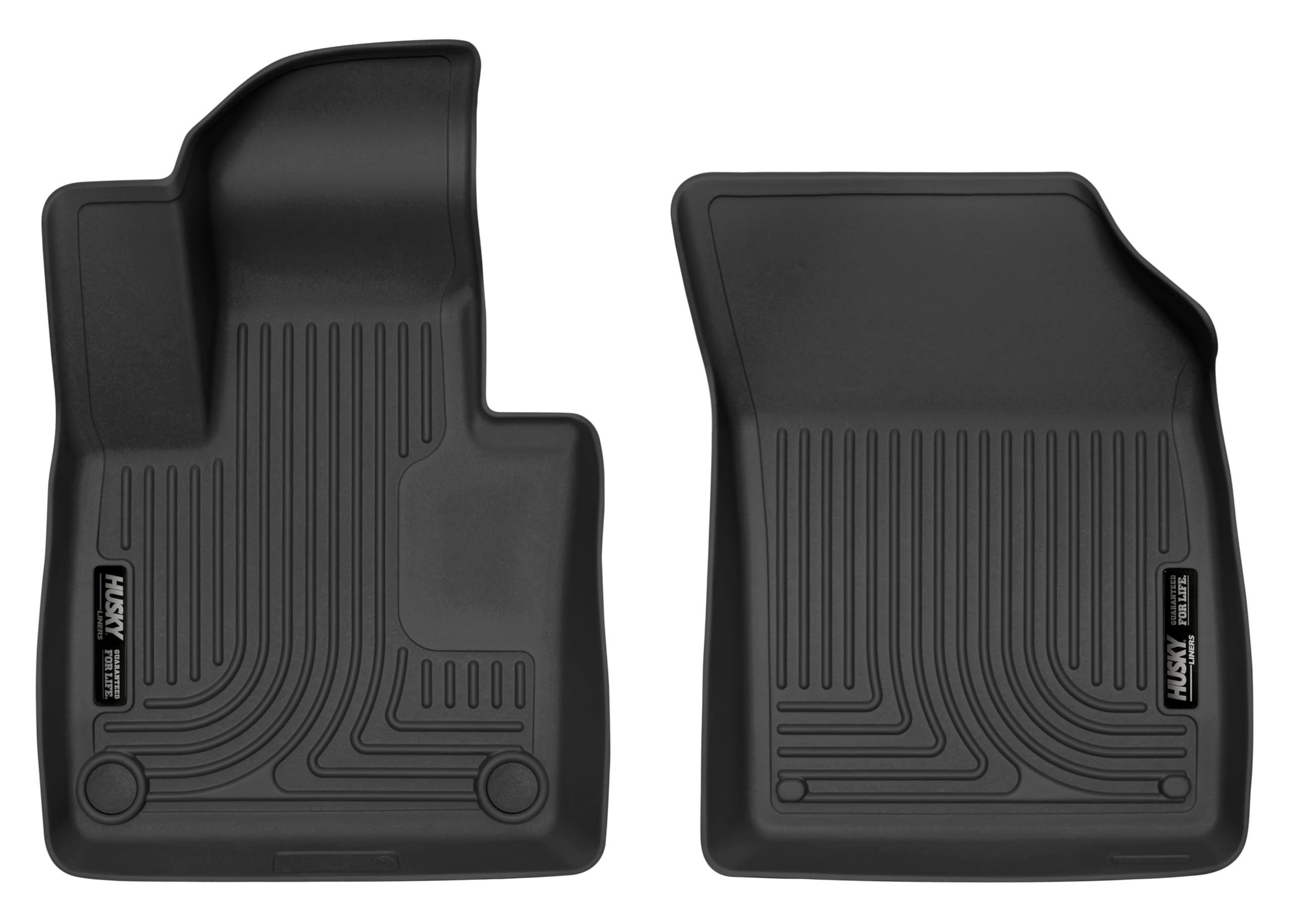 Husky Liners Floor Mats X-act Contour | Fits 2016-2024 Volvo XC90 | Front Row, 2-pc Black - 52091