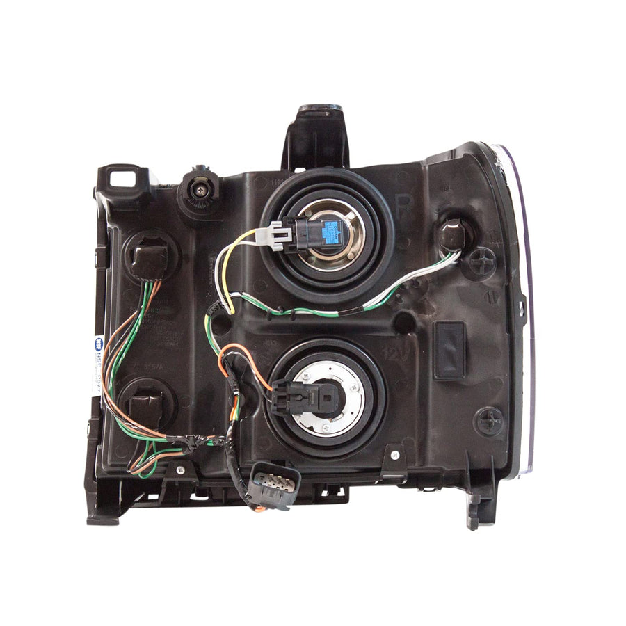 Right TYC Headlight Assembly Compatible with 2007-2013 GMC Sierra Pickup