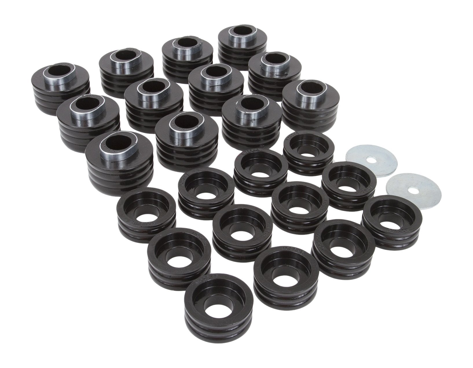 Daystar Black KF04051BK Excursion Body Mounts (99-05 Ford, Black)