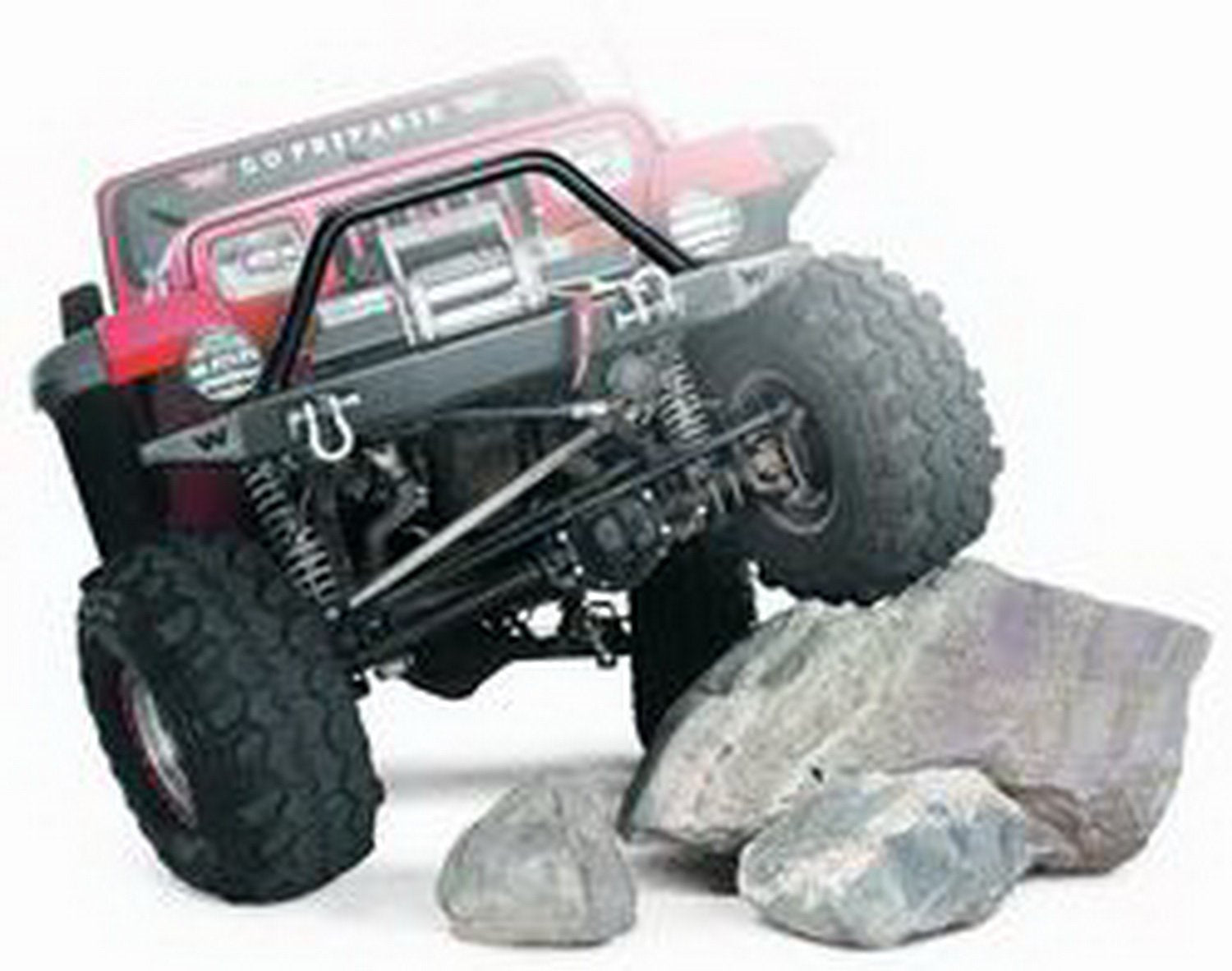 Rock Crawler WARN 61855 Front Grille Guard Tube for Jeep Wrangler (1997-2006)