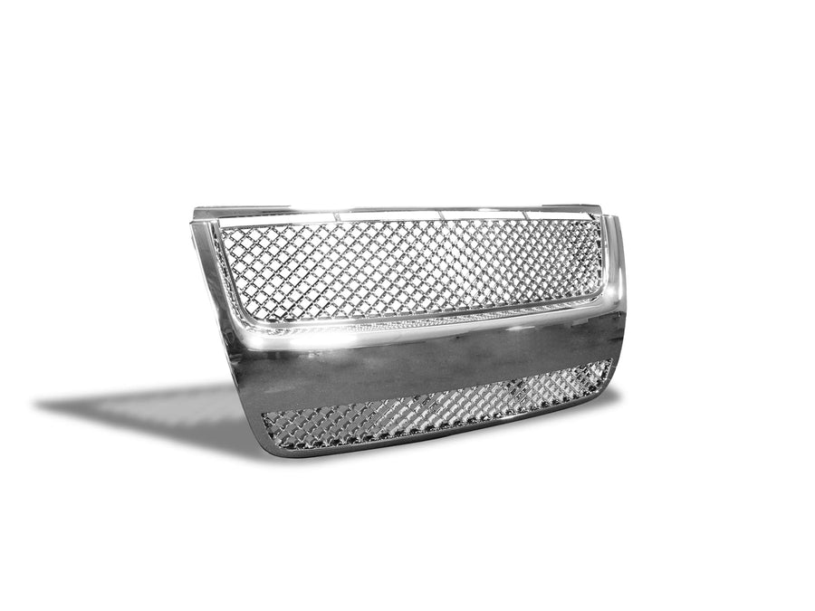 7148154 Armordillo USA Chrome Mesh Front Hood Grille Fits 2007-2010 Ford Explorer Sport Trac