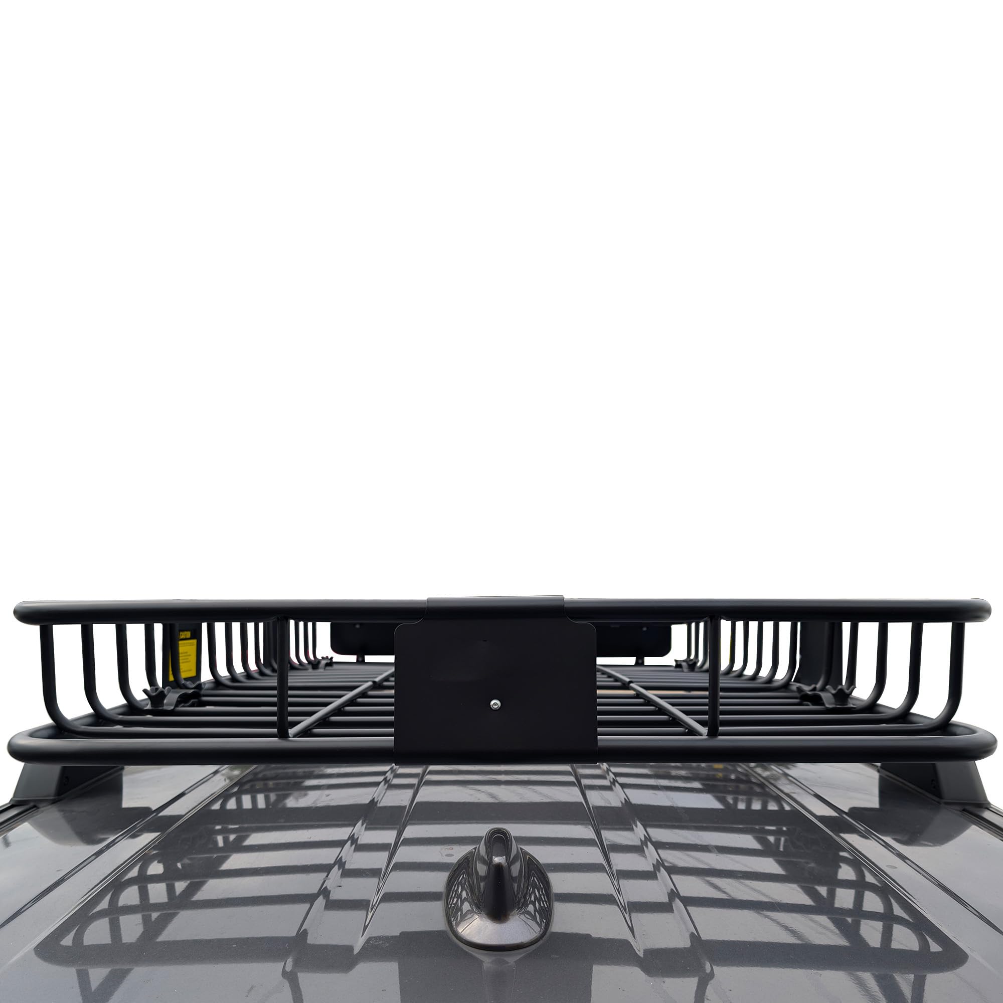 64"x39"x6" Black Horse Traveler Roof Rack Cargo Carrier Basket, Heavy Duty Weather Resistant Luggage & Camping Gear Storage for Car, Truck or SUV Transport, 200 lbs Capacity - BHODBA6439