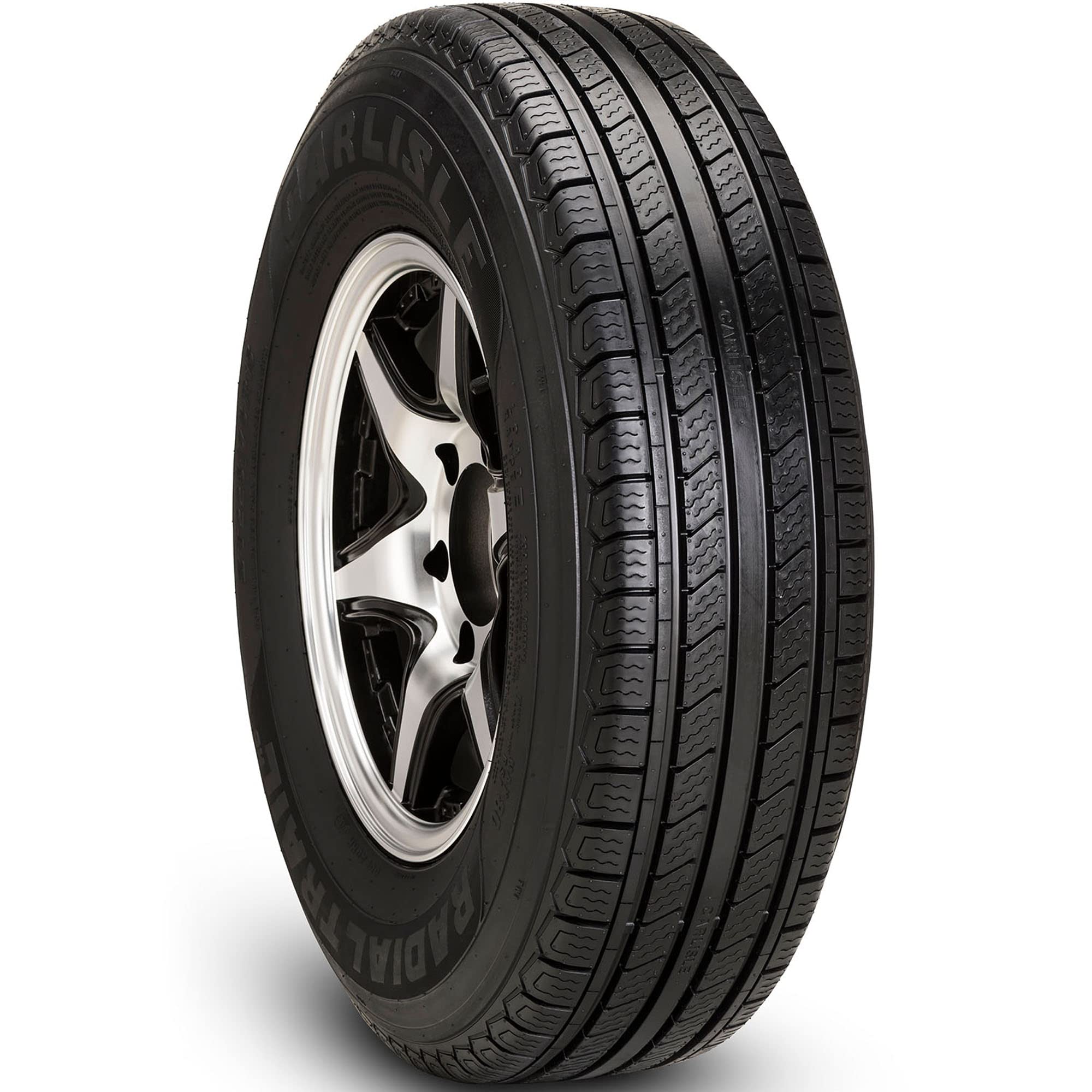 Radial Trail HD Carlisle Trailer Tire-ST205/75R15 107M 8-ply