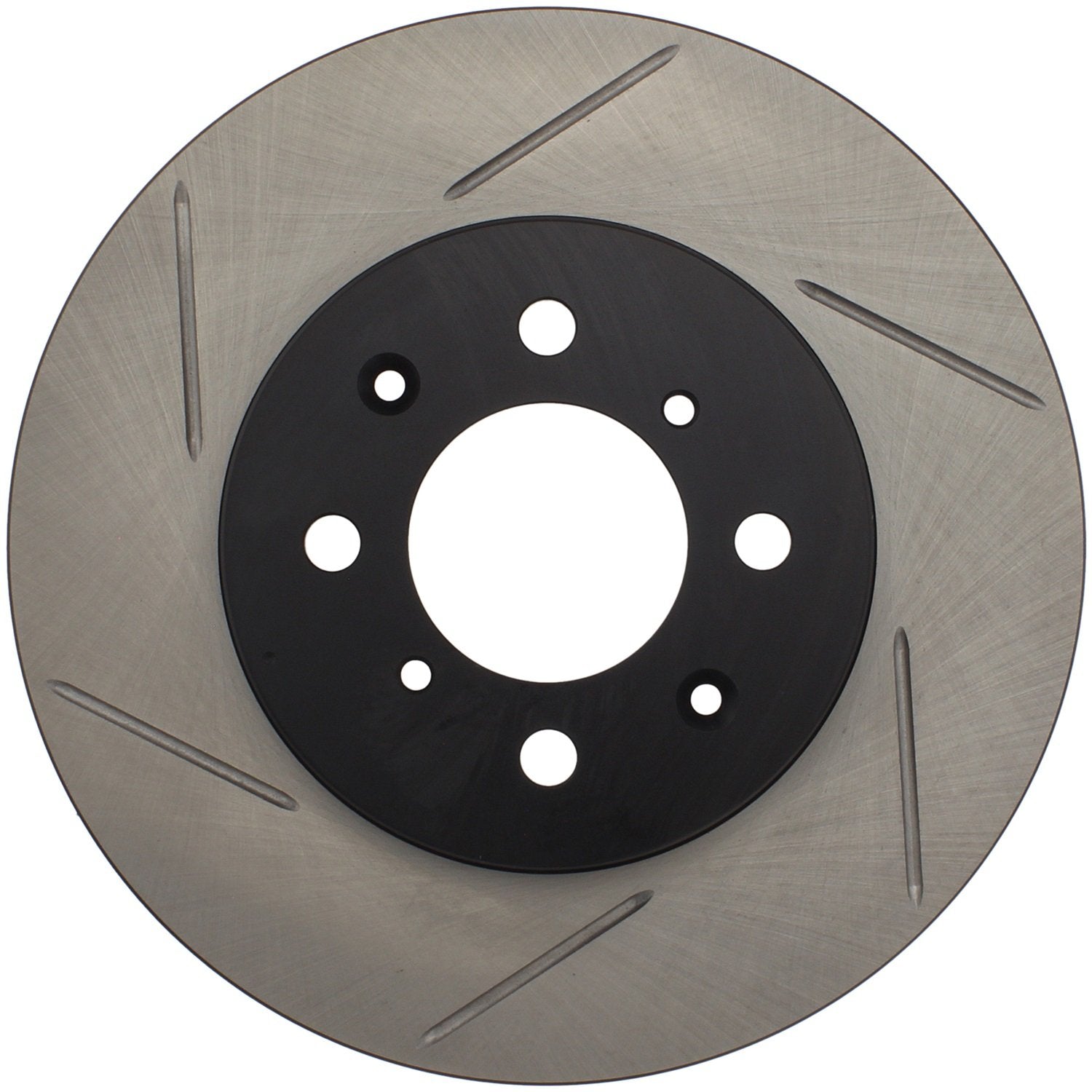 Front Right StopTech 126.40021SR Automotive Replacement Sport Slotted Disc Brake Rotor Fits Select Acura El/Integra, Honda City/Civic/Fit/Insight