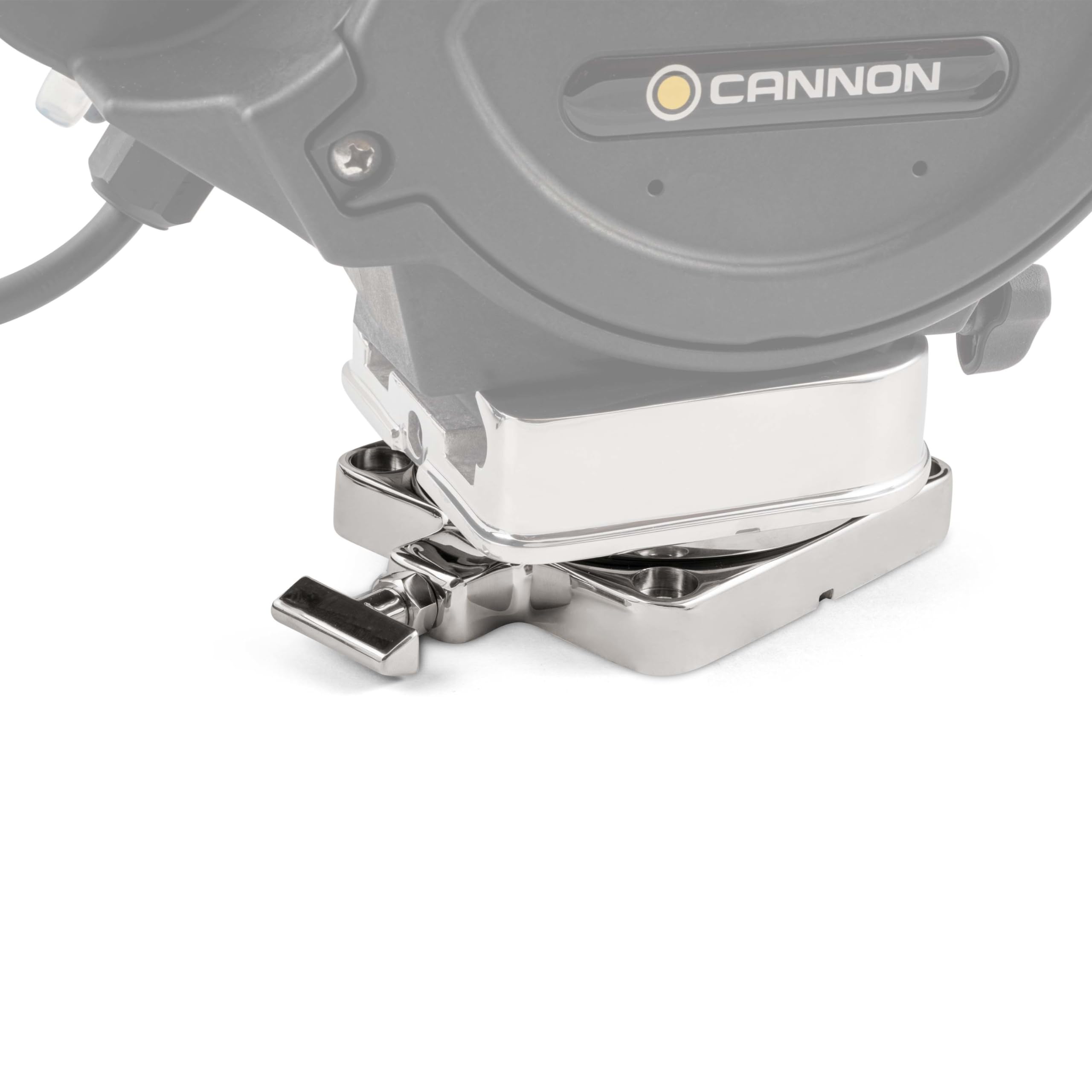 Low-Profile Cannon Swivel Downrigger Mounting Base for Boats – Stainless Steel