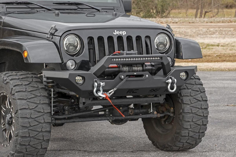Rough Country LED Full Width Bumper for Jeep Wrangler JK/JL & Gladiator - 10596