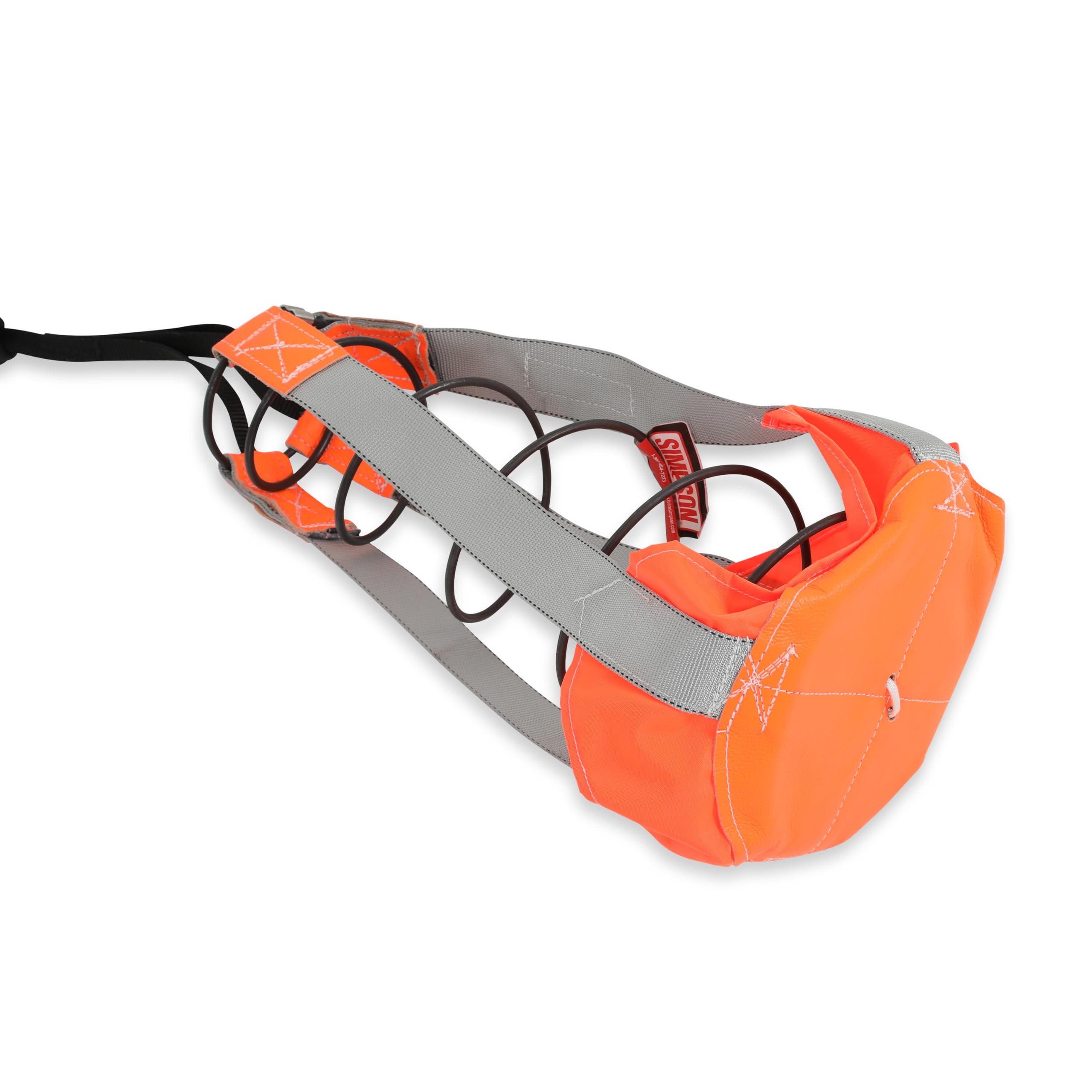 Heavy Duty Simpson Racing 42218S Safety Chute Safety Orange Pilot