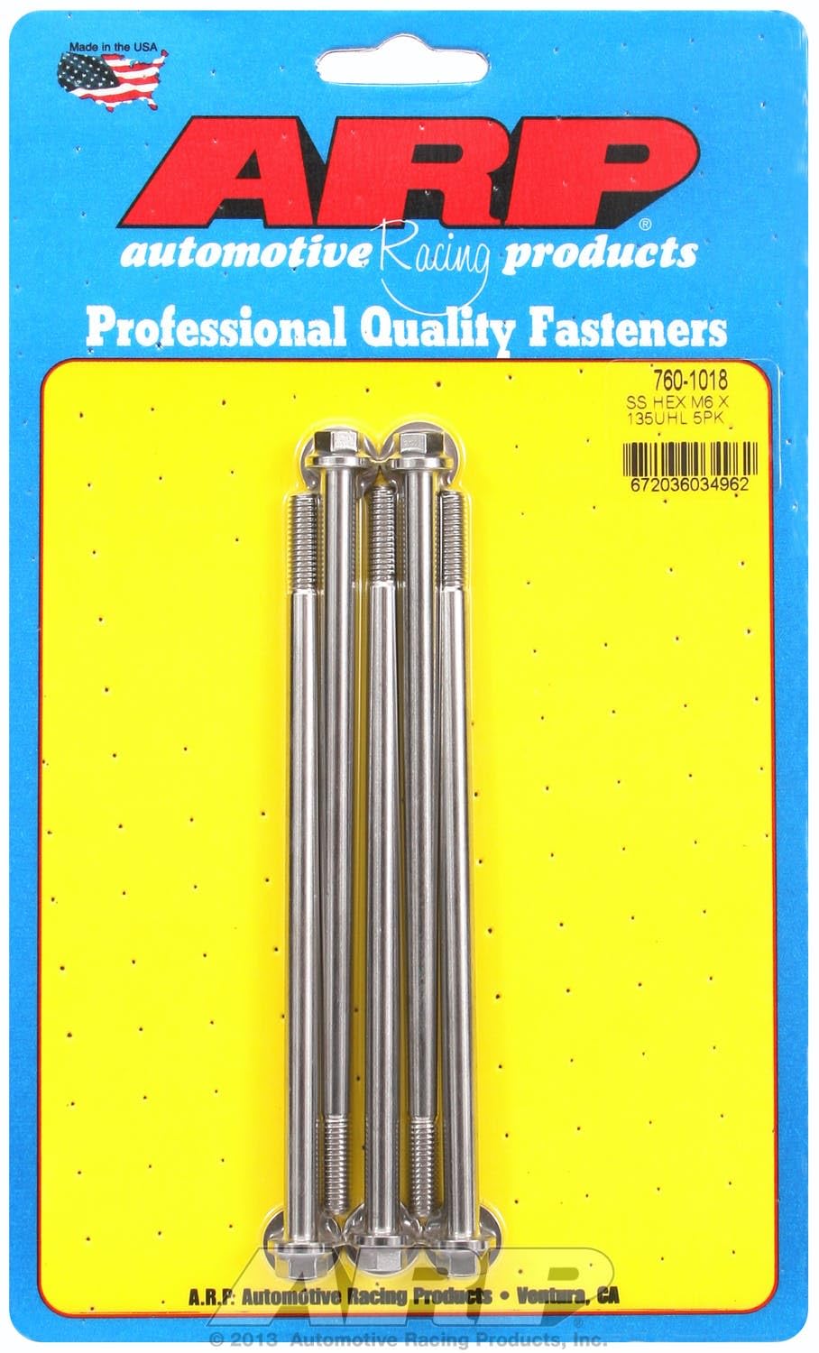Hex Bolt ARP (760-1018), Stainless Steel