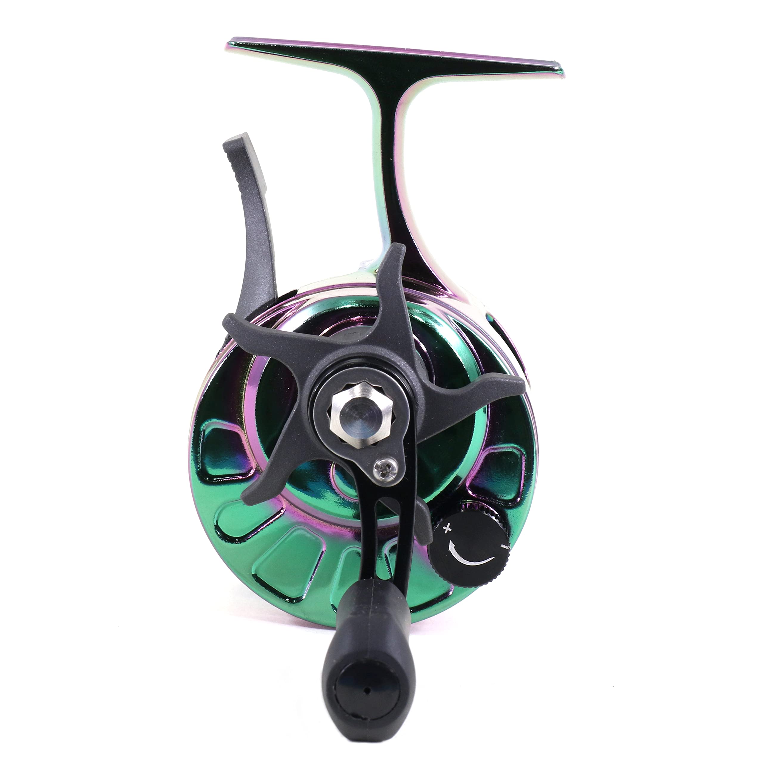 Gravity CLAM Ice Fishing Reel – Ultra-Light 5 oz, 3.6:1 Gear Ratio & 3+1 Bearings – Smooth & Reliable Left-Hand Retrieve