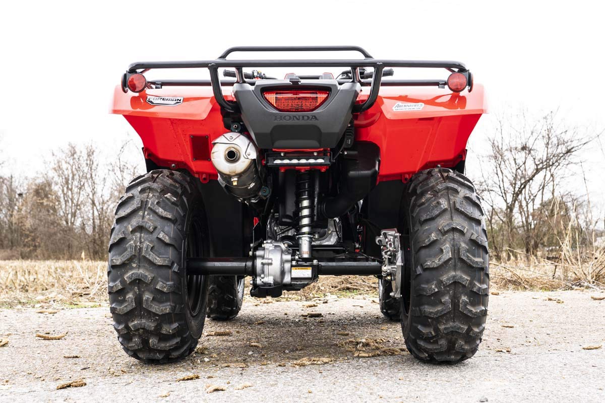 Rough Country 6" Rear Facing LED Light Bar Kit for Honda Foreman 500-18W, 1,440 Lumens, Waterproof Flood Beam, Slimline UTV Off-Road Lighting
