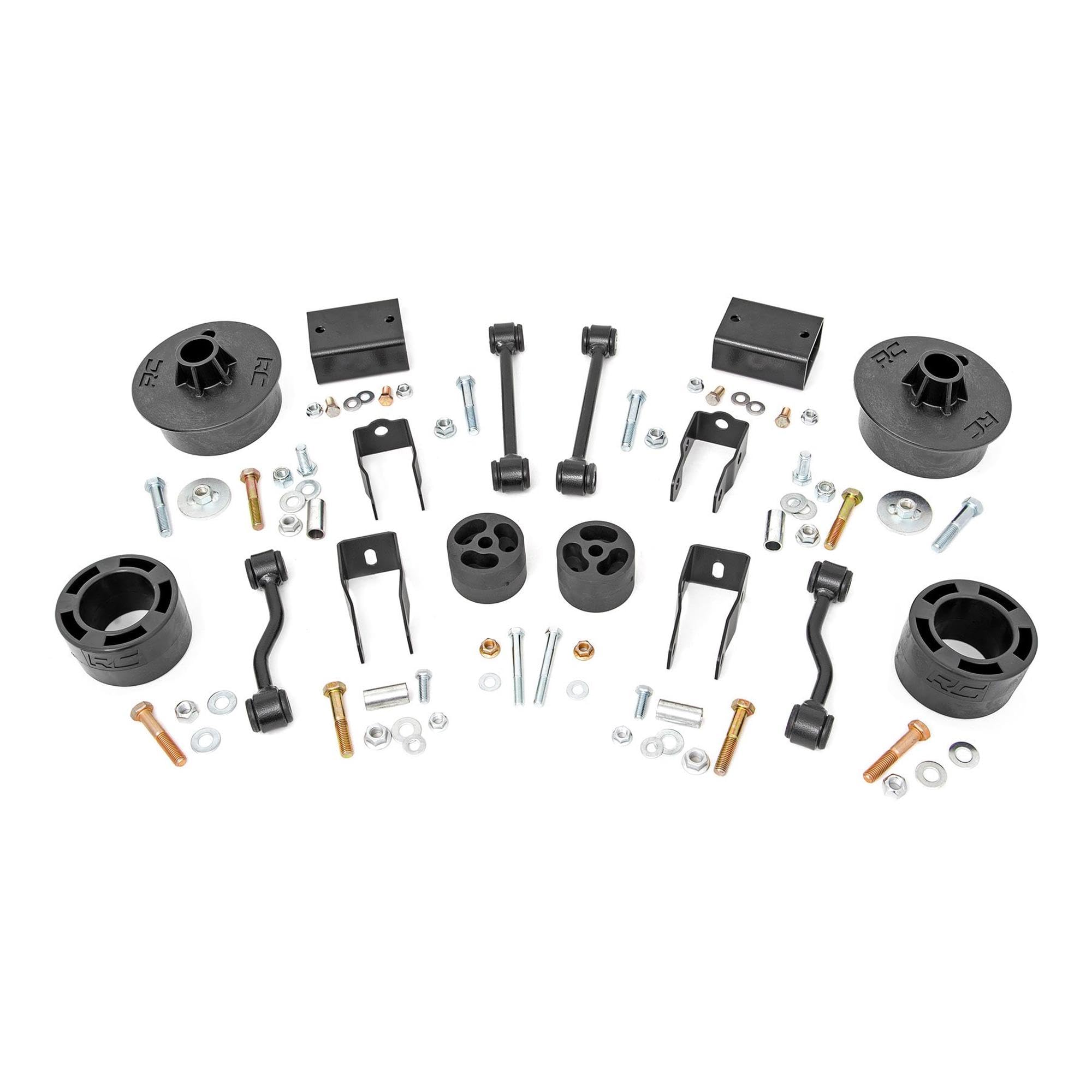 Rough Country 2.5" Lift Kit for JL Jeep Wrangler & Unlimited (2024-2025) - Includes Coil Spring Spacers