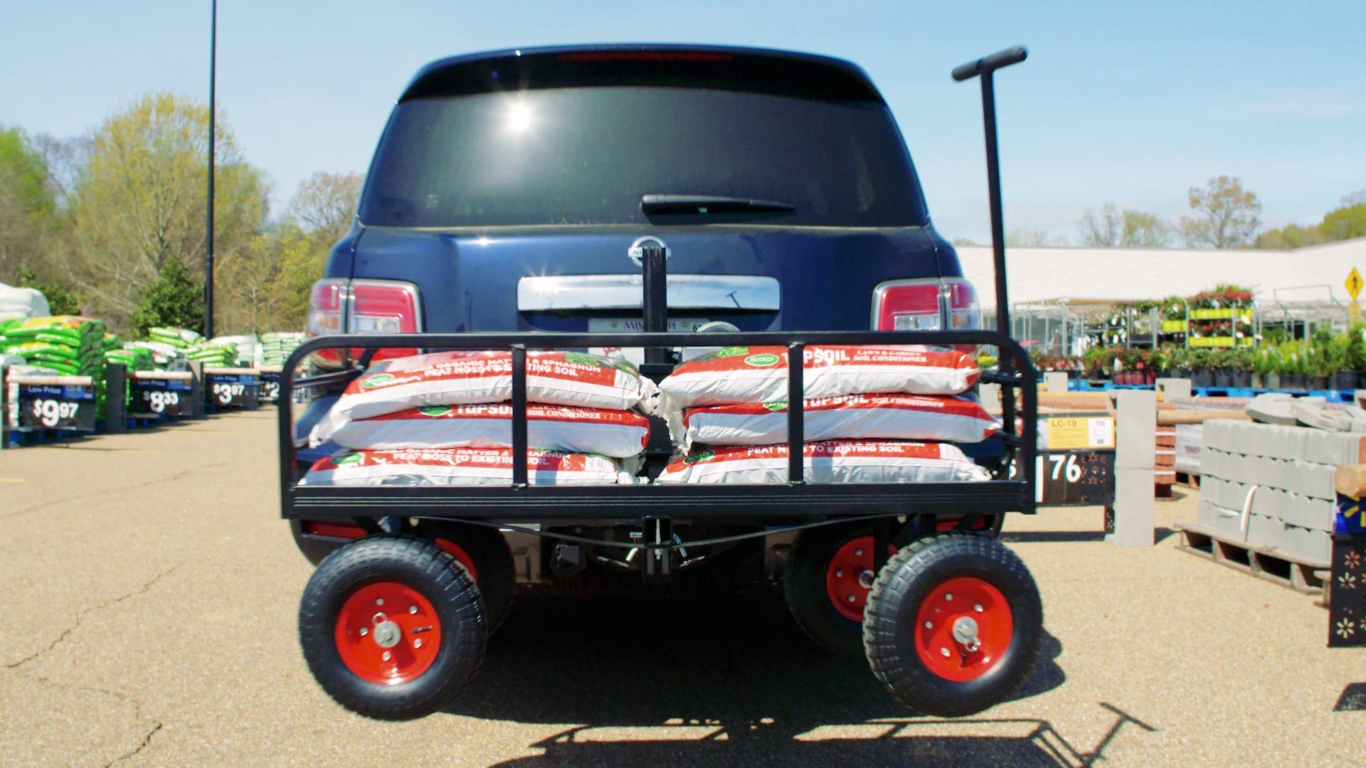 Hitch-N-Ride Cart Great Day HNGC-350 for 2" Receivers