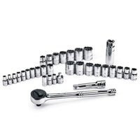 640071 Powerbuilt Socket Set, 33-Piece