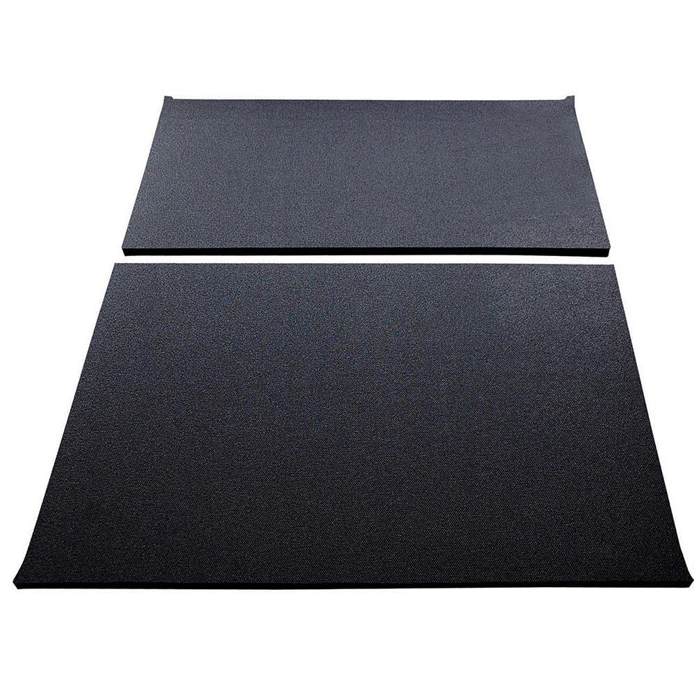 Design Engineering Boom Mat 050143 Black Sound Deadening Headliner Compatible with Jeep Wrangler with Factory Sound Bar (1997-2002) and TJ Without Roll Bar Speakers (1997-2006)