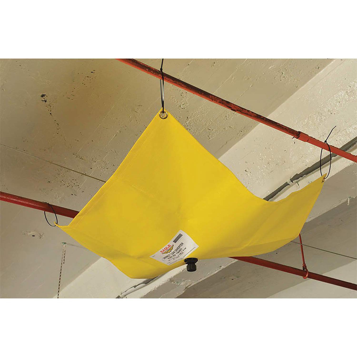Eagle DripNest T8301 Leak Diverter, 3' x 3' (0.9 m x 0.9 m), Yellow