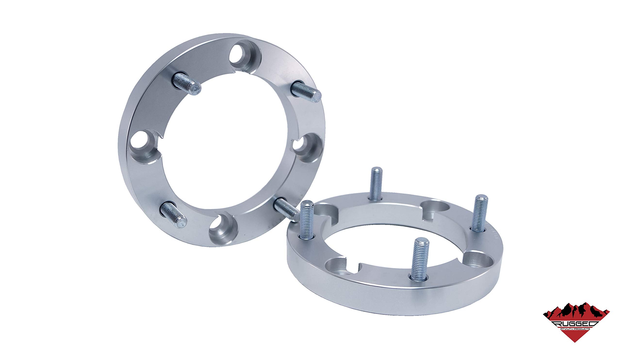 Front/Rear Rugged Wheel Spacer (1997-2022) Can Am/Kawasaki, Prairie/Renegade/Outlander/Commander/Maverick/KFX/Defender, Aluminum Alloy, Bolt Pattern:4x137mm;Thread:M10x1.25;Thickness:2”