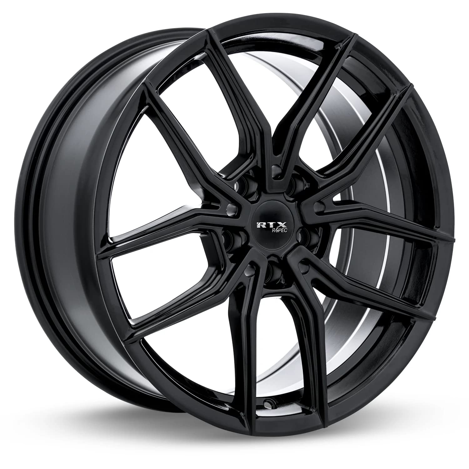 SW05 RTX Custom Wheel - 17x7.5, 35 Offset, 5x100 Bolt Pattern, 73.1mm Hub - Gloss Black Rim