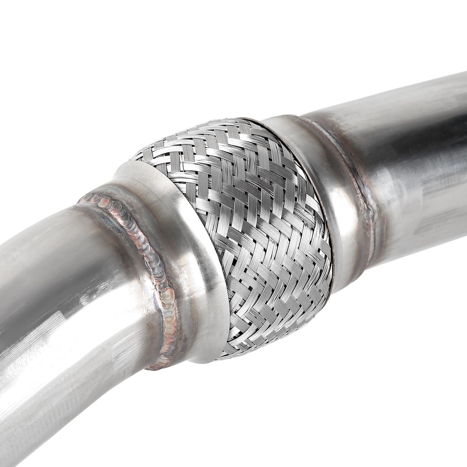 4" Stainless Steel Spec-D Tuning Quad Burnt Tip Catback Exhaust System Compatible with 2015-2021 Subaru WRX STI