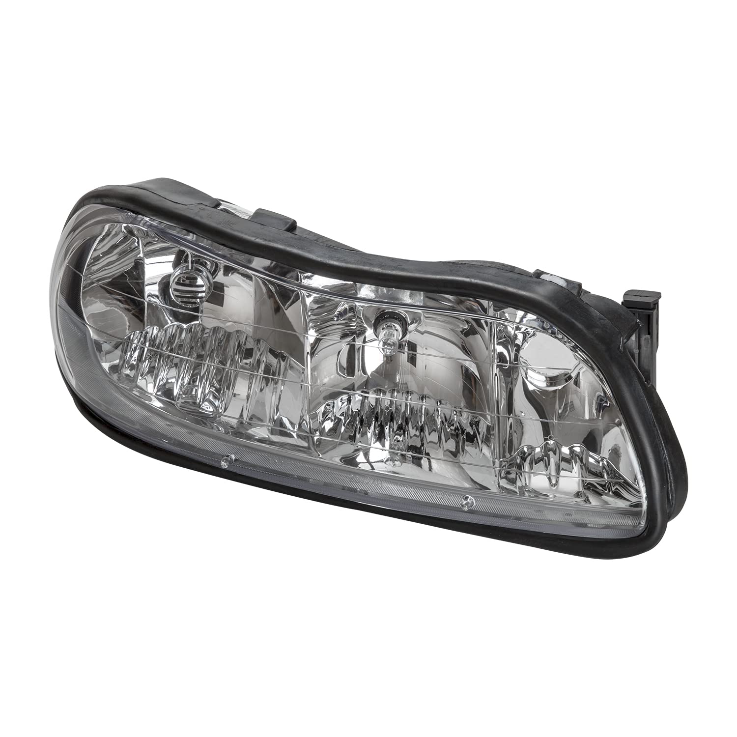 Right TYC Headlight Assembly Compatible with 1997-2003 Chevrolet Malibu