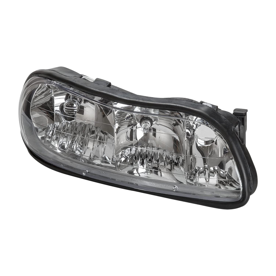 Right TYC Headlight Assembly Compatible with 1997-2003 Chevrolet Malibu