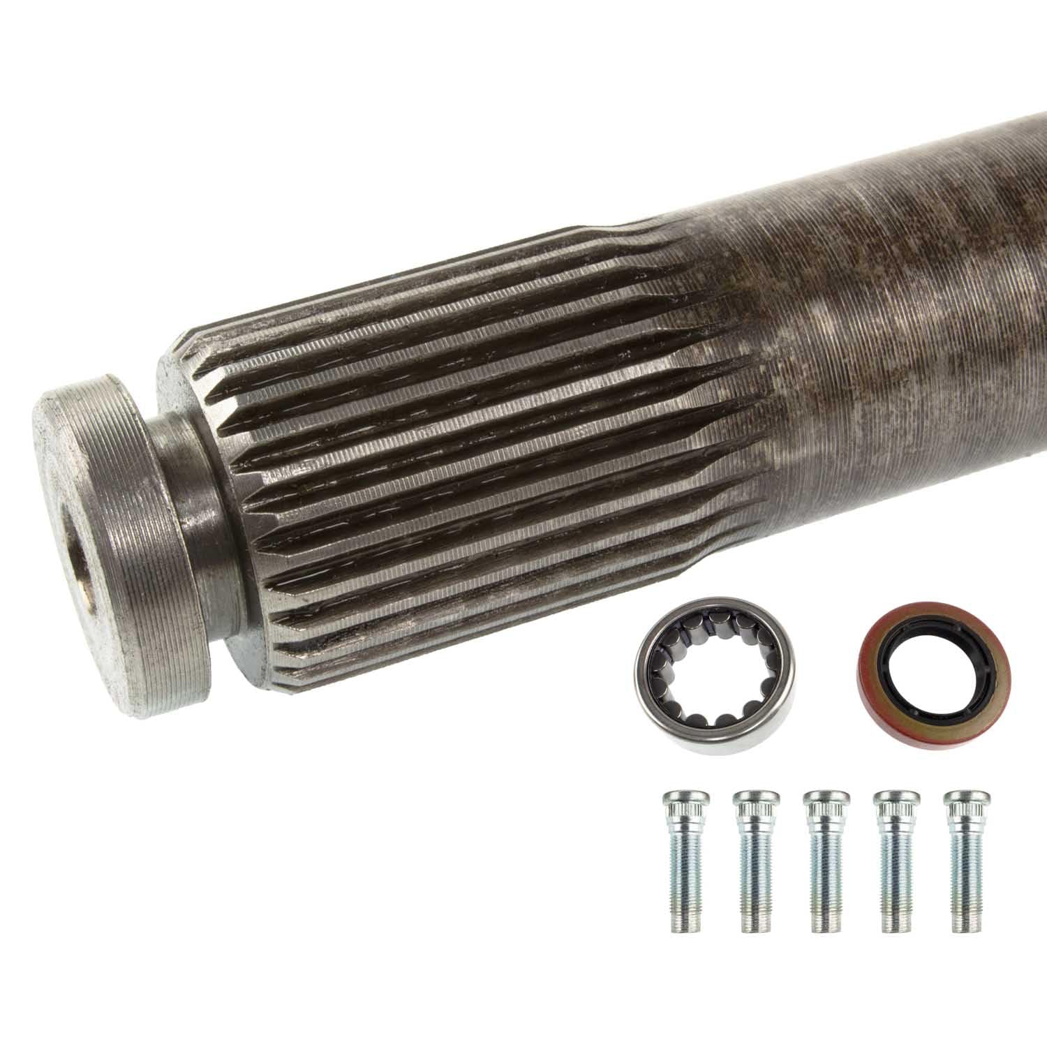 Axle Shaft Assembly ExCel Drive For Chrysler 8.25" Rear (10 Bolt) with 27 Spline, Axle Length 29.75"; 5 X 4.5 Lug Pattern Includes Bearing, Seal And Studs Fits Jeep Cherokee 1997-2001
