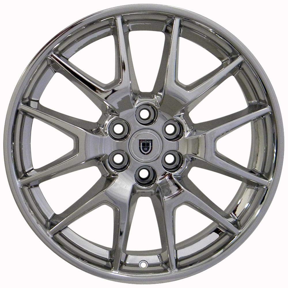 20 Inch OE Wheels Rim Fits SRX Style 6x120 CA12 20x8 Chrome - Hollander 4709 (1)