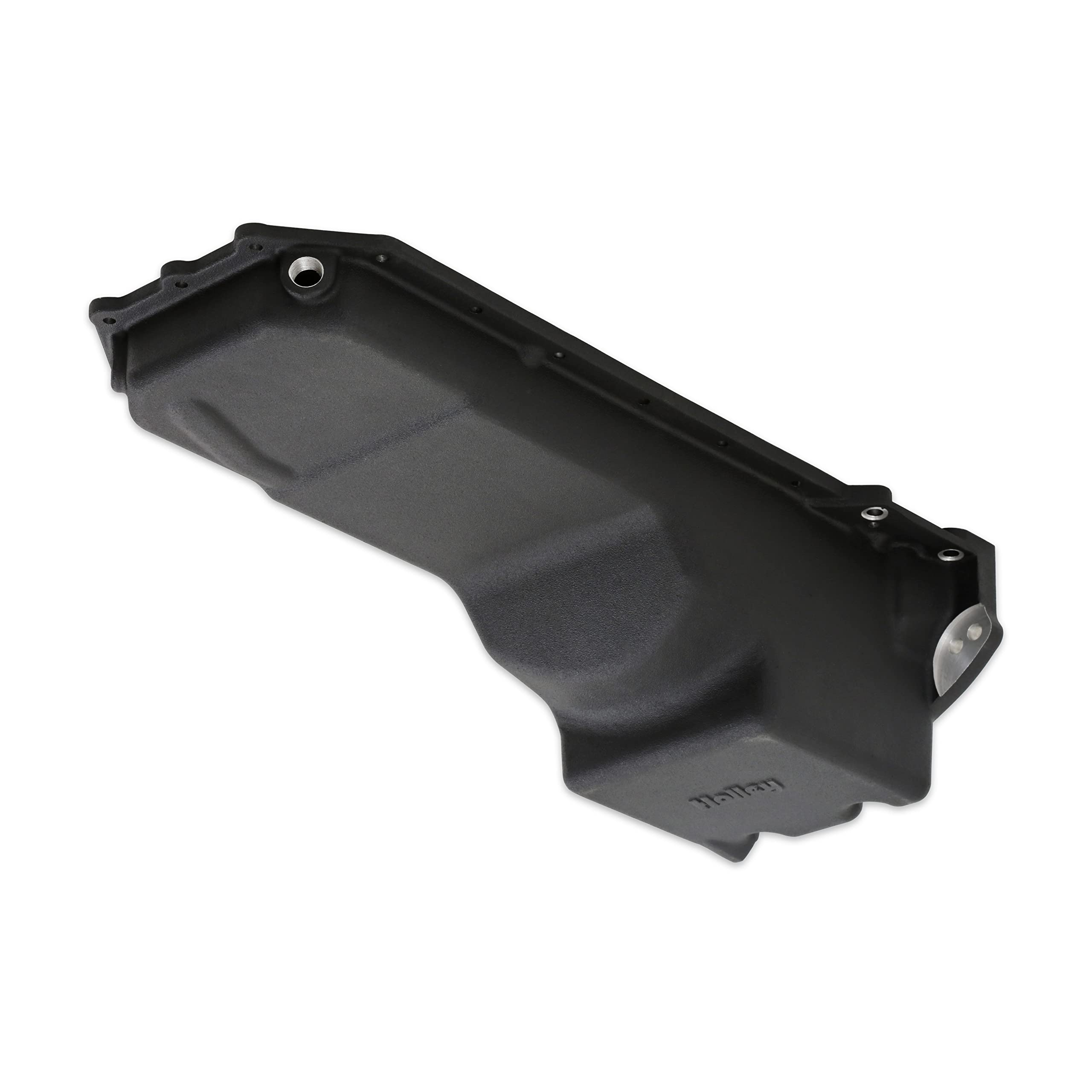 Holley Gen III Hemi 302-76BK Engine Swap Oil Pan - Rear Sump VVT - Black
