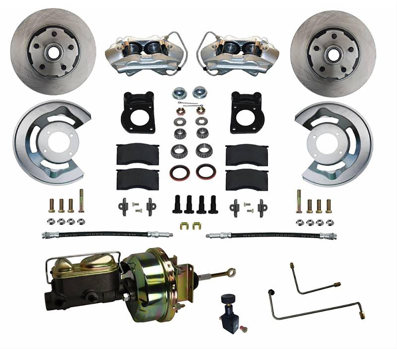 Power Disc Brake Conversion Scott Drake DBC-A120-P-R for A/T