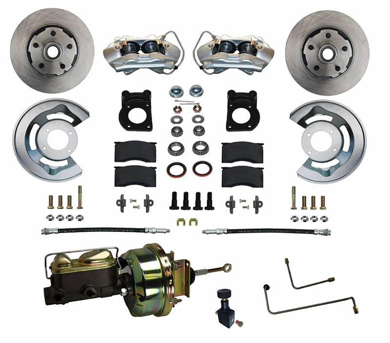 Power Disc Brake Conversion Scott Drake DBC-A120-P-R for A/T