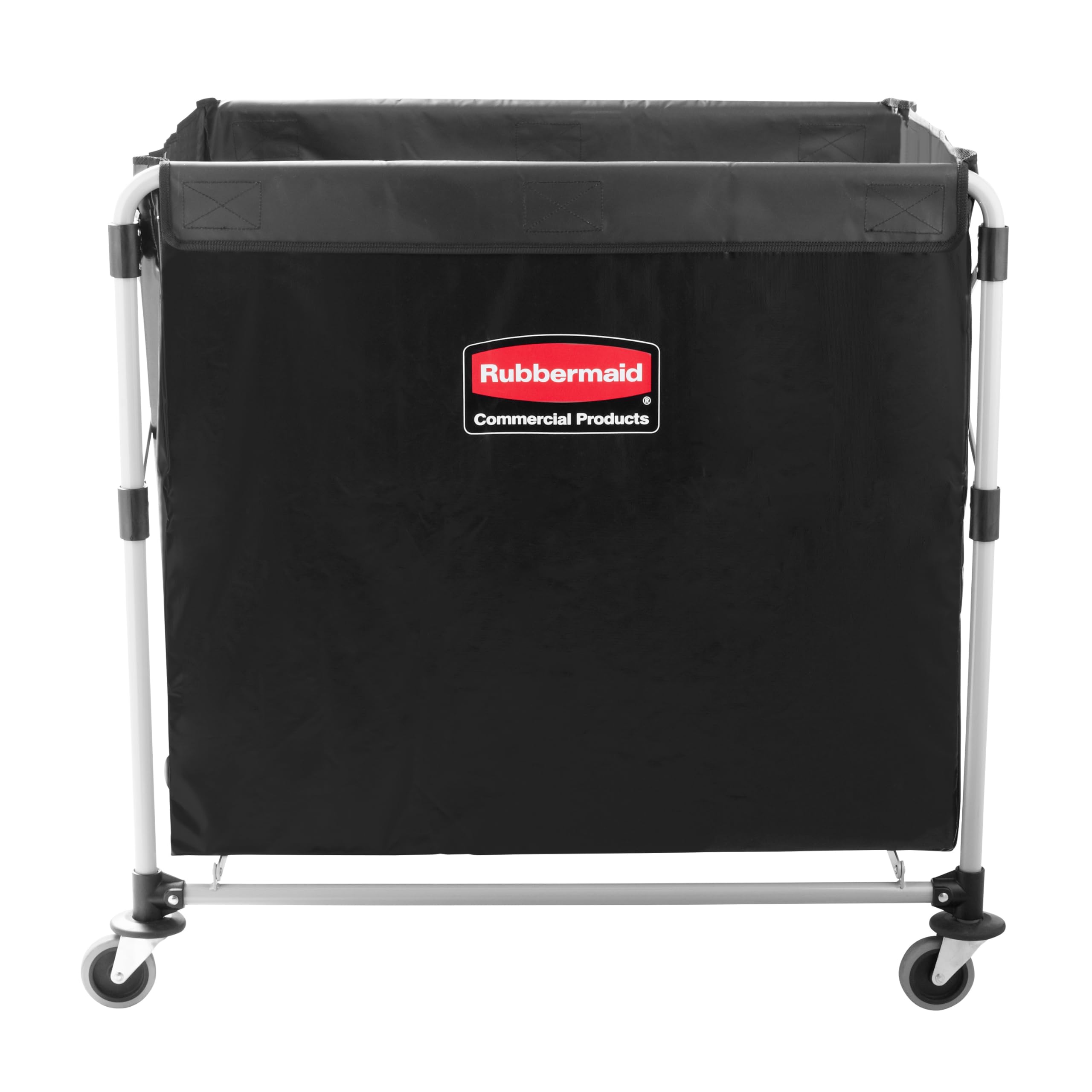 Rubbermaid 1871644 Commercial Products X Cart Folding Trolley Frame, 300 L, Grey