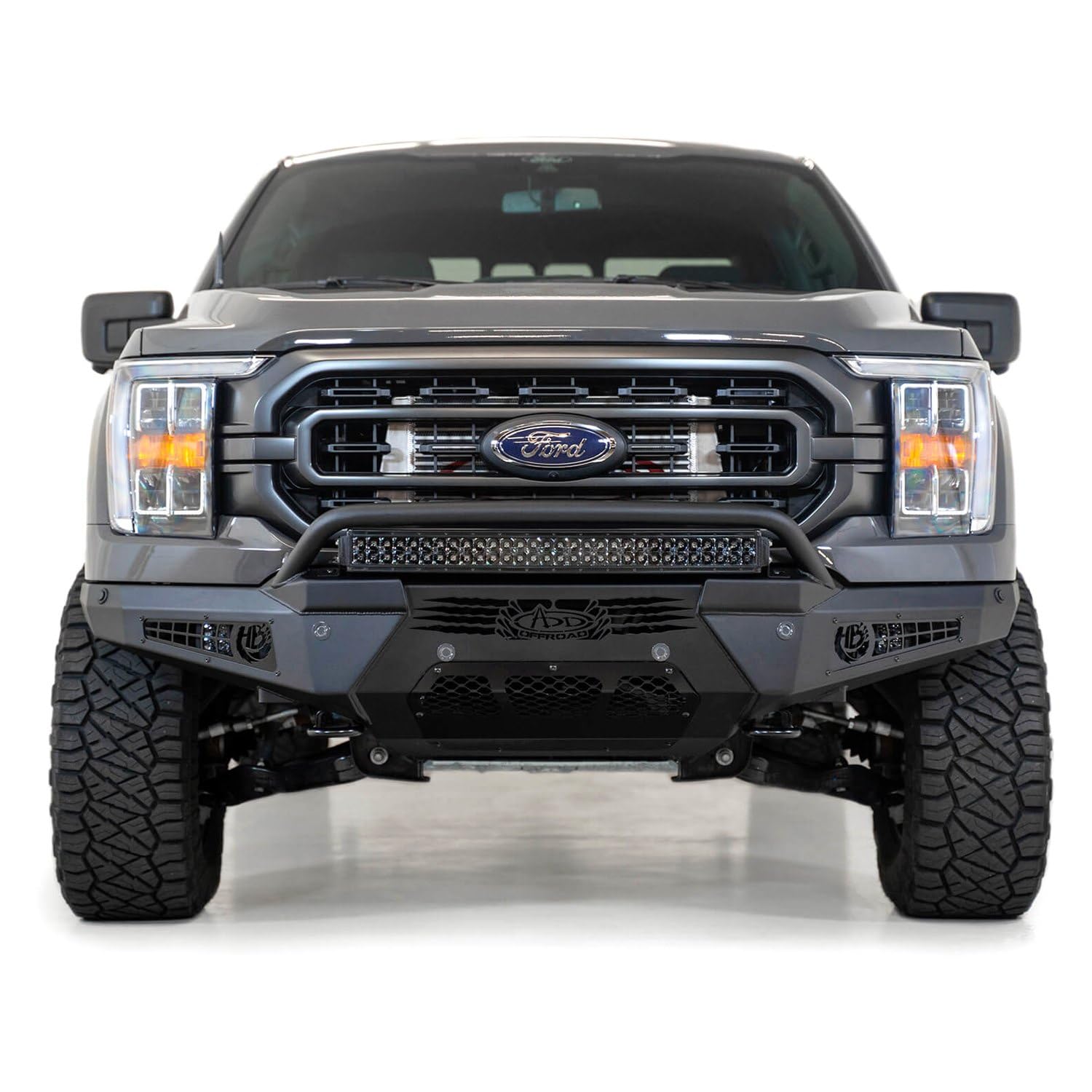 Front Replacement Bumper Addictive Desert Designs F197431040103 fits Ford F-150