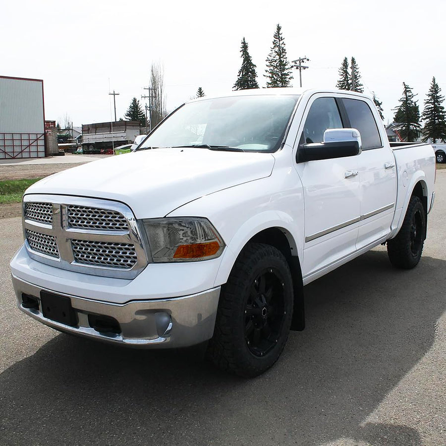 Light Smoke SPEC-D TUNING Headlights Compatible with 2009-2018 Dodge RAM 1500/2500/3500 L+R Pair Head Light Lamp Assembly
