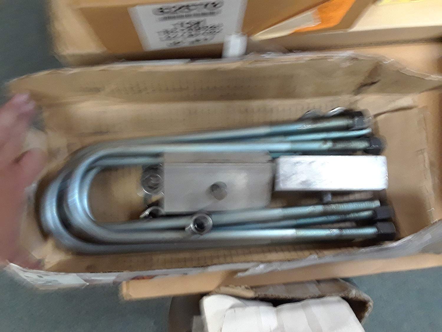 Rear FTS728 U-Bolt Kit Fabtech