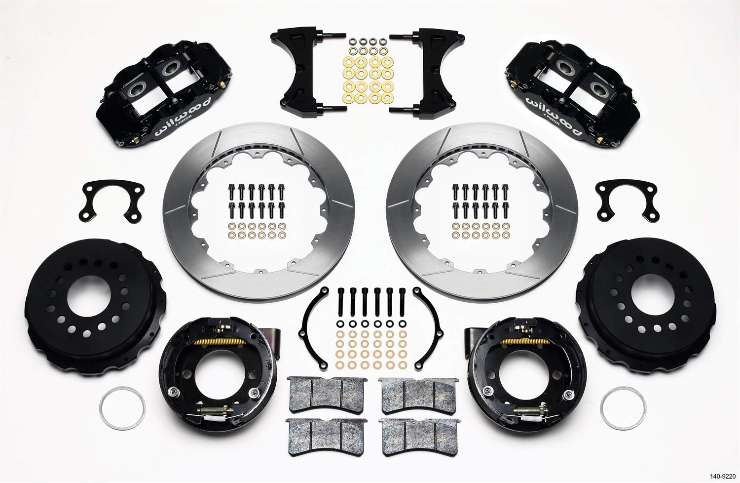 Rear P-Brk Kit, FNSL4R 12.88"