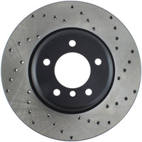Sport StopTech Cross Drilled Brake Rotor 128.34104L (Front Left), 1 Pack