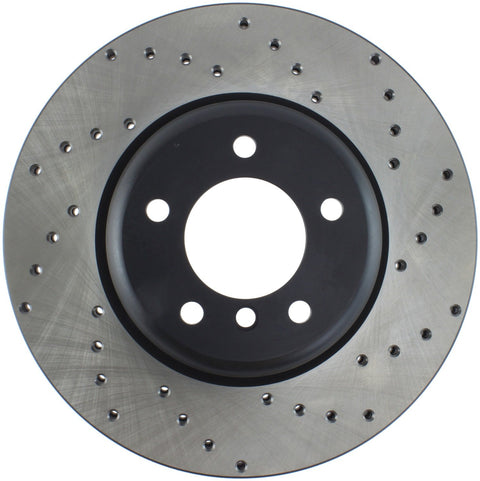 Sport StopTech Cross Drilled Brake Rotor 128.34104L (Front Left), 1 Pack