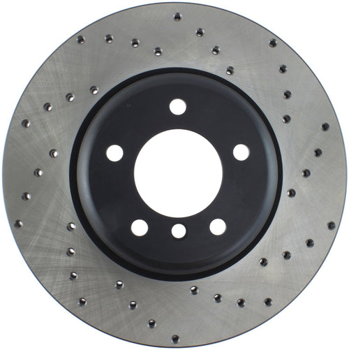 Sport StopTech Cross Drilled Brake Rotor 128.34104L (Front Left), 1 Pack