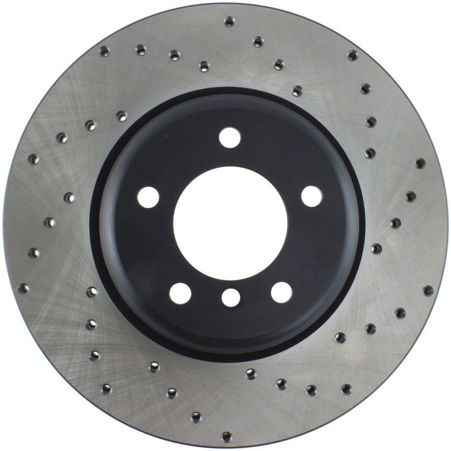 Sport StopTech Cross Drilled Brake Rotor 128.34104L (Front Left), 1 Pack