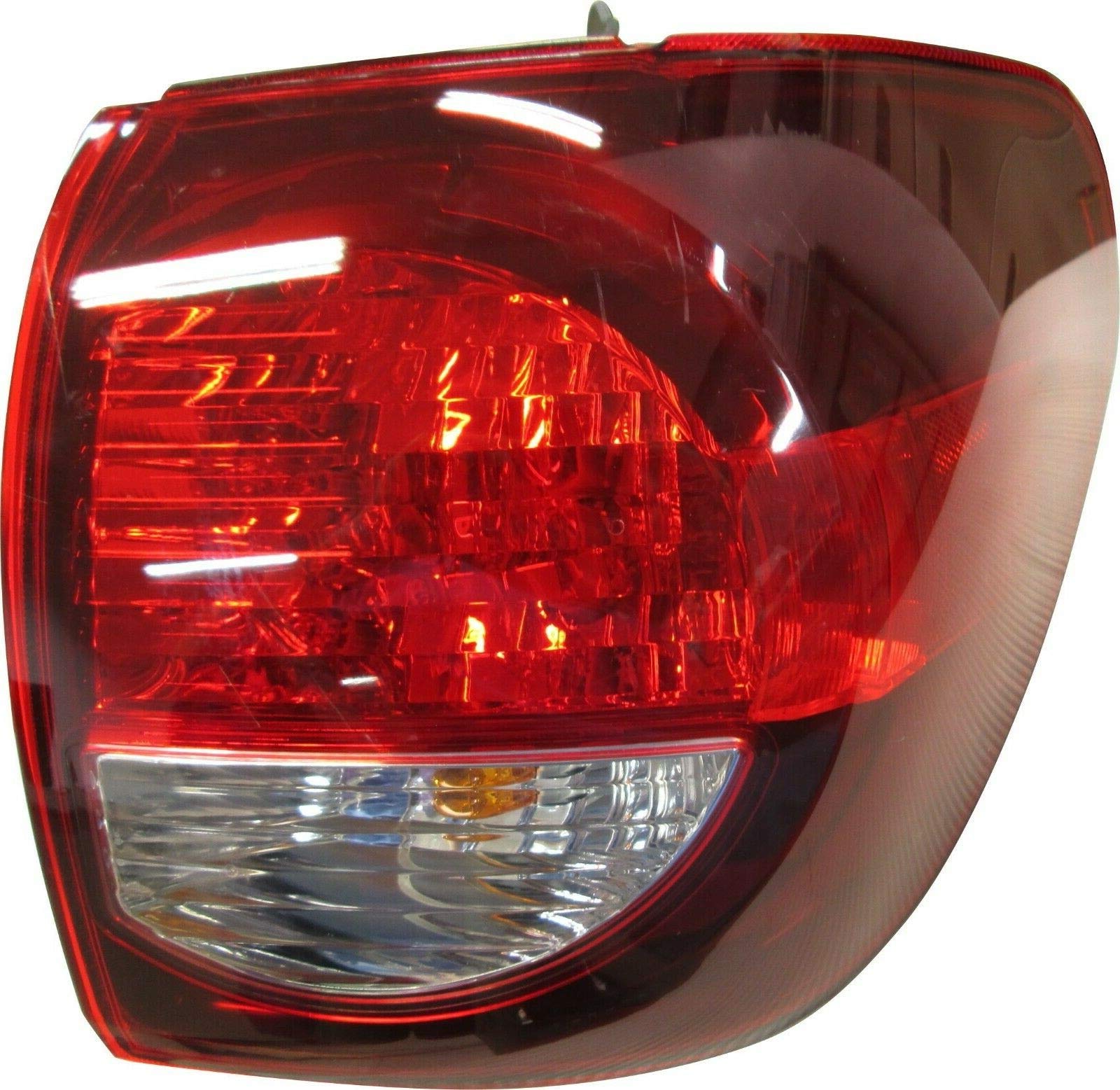 Right Passenger Outer Body Mounted Tail Light Lamp Compatible with 2018-2020 Toyota Sequoia