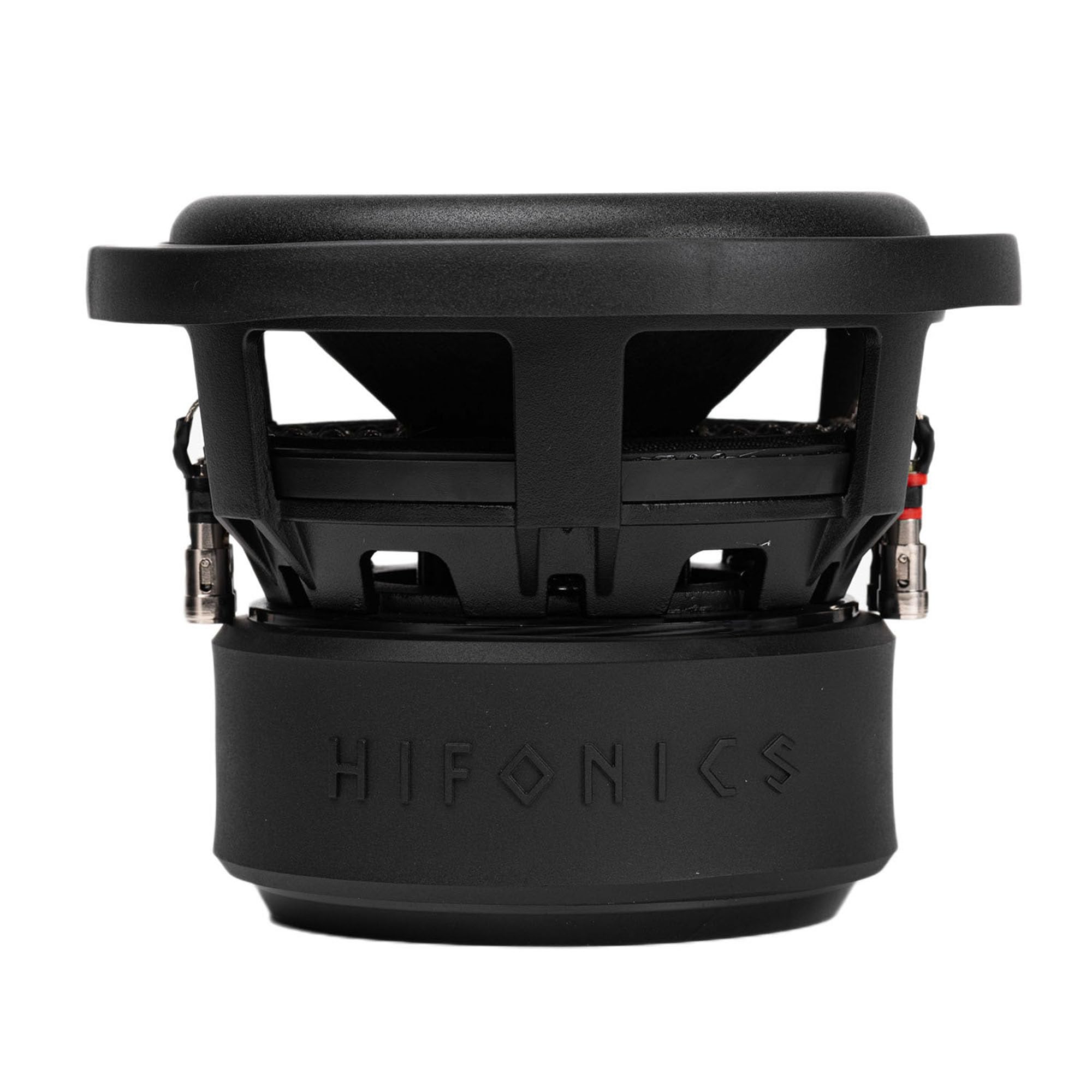 8 Inch Hifonics Elite Car Mount Subwoofer with Dual 4 Ohm Voice Coil Speaker 1200 Watt Peak Power Mobile Amplifier System, Black
