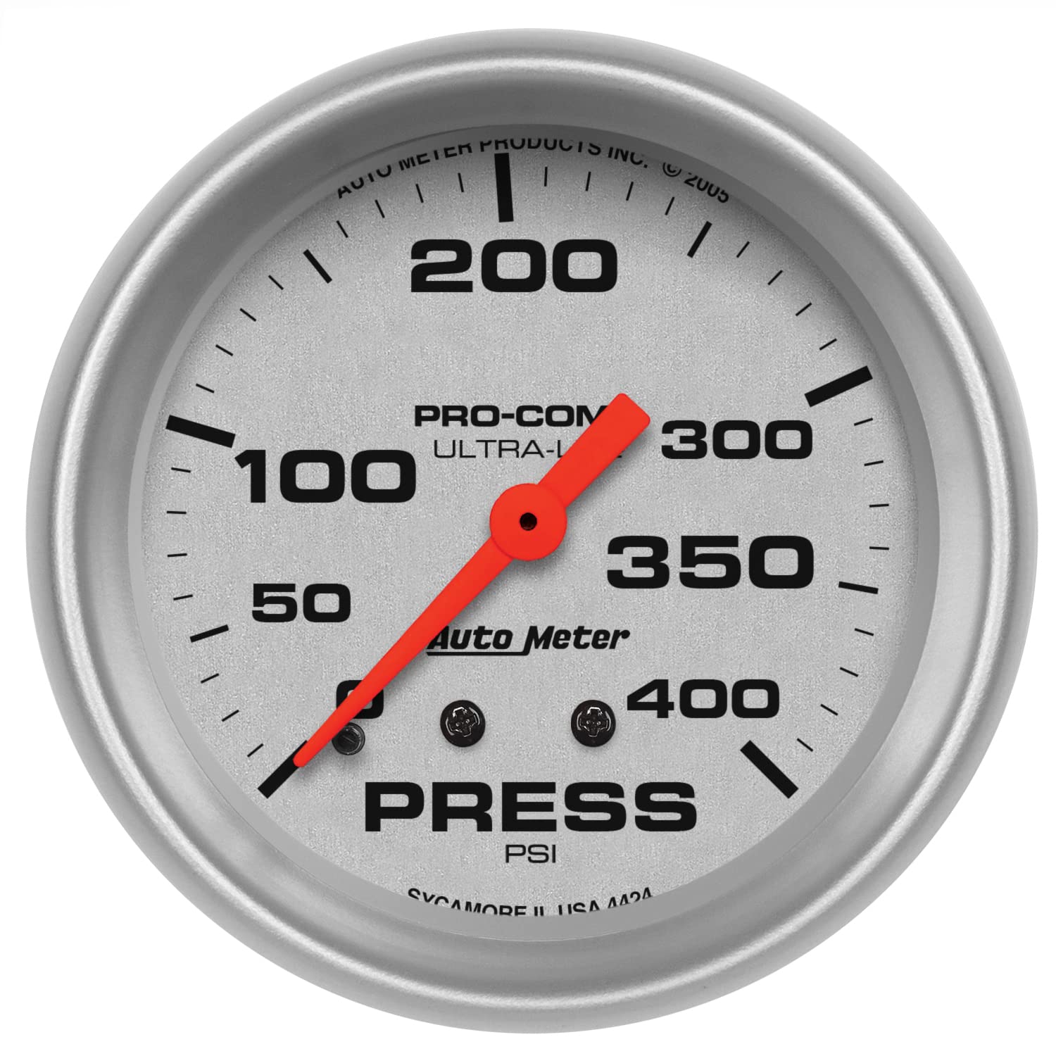 Auto Meter Ultra-Lite 4424 Mechanical Pressure Gauge